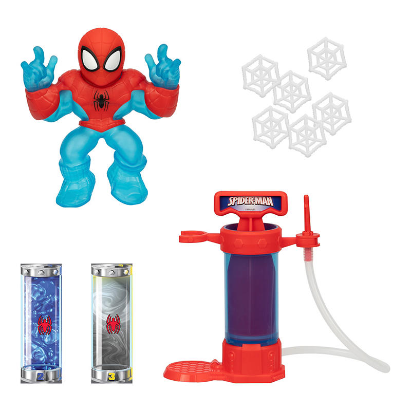 Marvel Spider-Man stretchy action figure playset