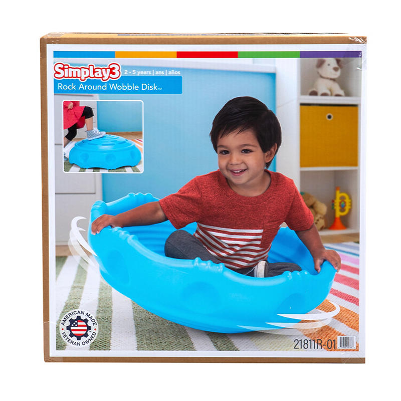 Simplay3 two sided wobble disk and climbing dome