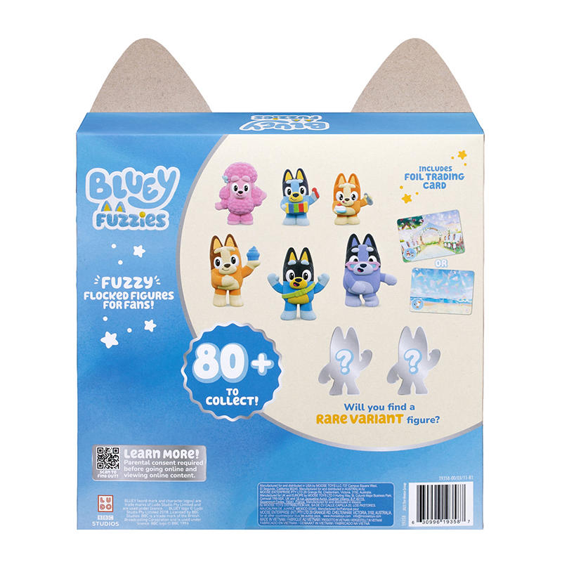 Bluey episode-inspired collectible characters