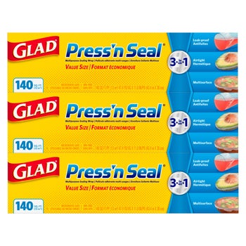 Glad Press'n Seal plastic wrap 3-count value pack