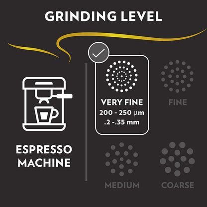 Whole bean espresso coffee by Lavazza