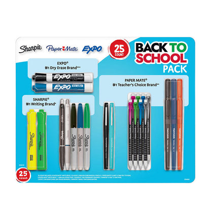 Paper Mate back to school supplies variety pack 25 ct