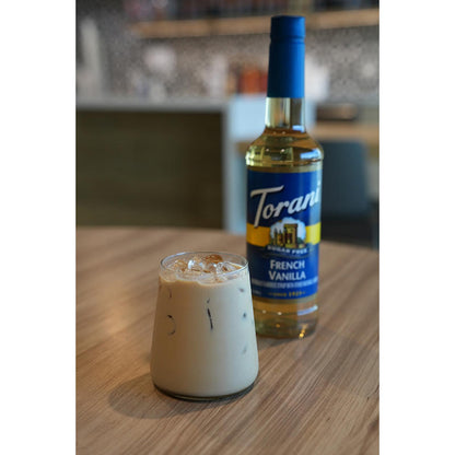 Sugar free French vanilla beverage syrup