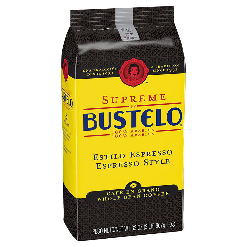 Medium-dark roast whole bean coffee 32 oz bag