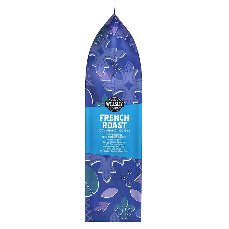 French roast coffee beans from Wellsley Farms
