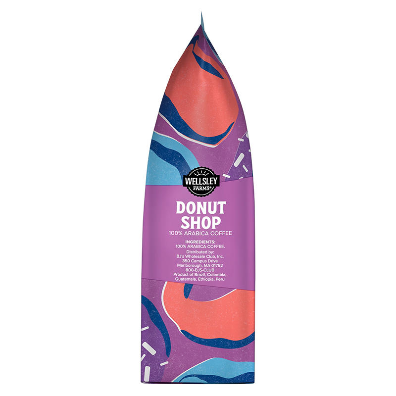 Medium roast donut shop style coffee by Wellsley Farms