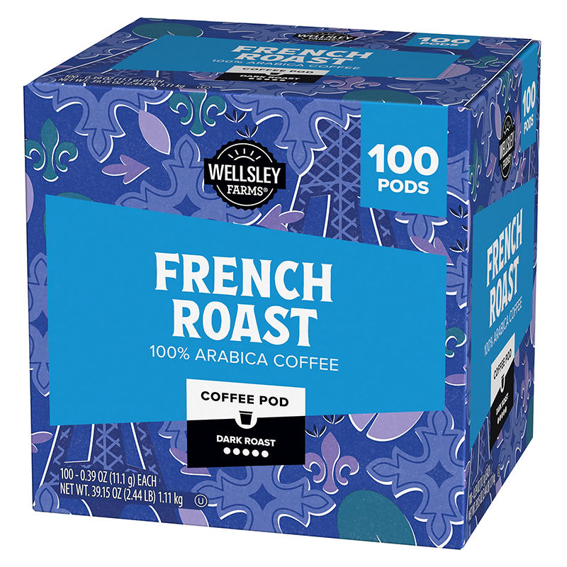 Individually sealed single-serve coffee pods
