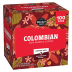 Wellsley Farms 100% Colombian single-serve coffee pods