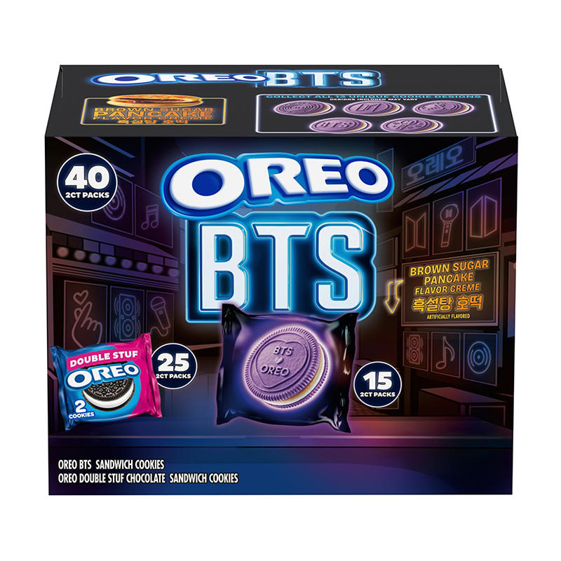 Oreo BTS and Double Stuf cookie variety pack 40 count