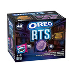 Oreo BTS purple wafer sandwich cookies