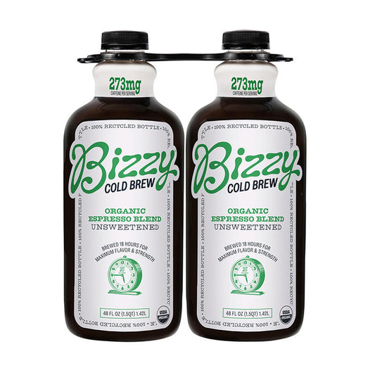 Bizzy Organic Cold Brew Espresso Blend 2 pack