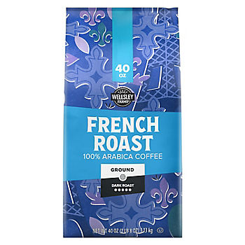 Wellsley Farms French Roast dark roast ground coffee 40 oz