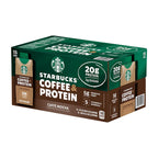 Ready-to-drink Starbucks protein coffee bottles
