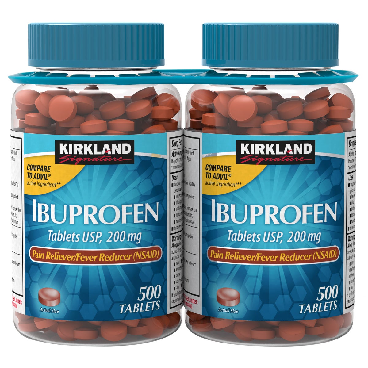 Kirkland Signature ibuprofen 200 mg 1000 count tablets