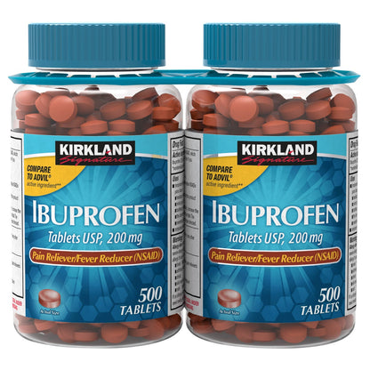Kirkland Signature ibuprofen 200 mg 1000 count tablets