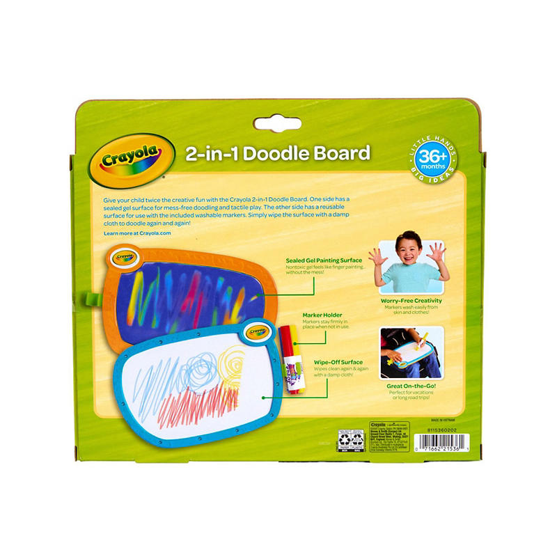 Mess-free kids drawing board by Crayola