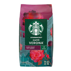 Starbucks Caffe Verona dark roast ground coffee 32 oz