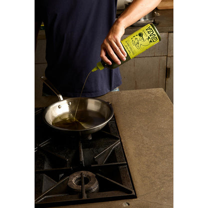 Graza cooking olive oil with mellow flavor