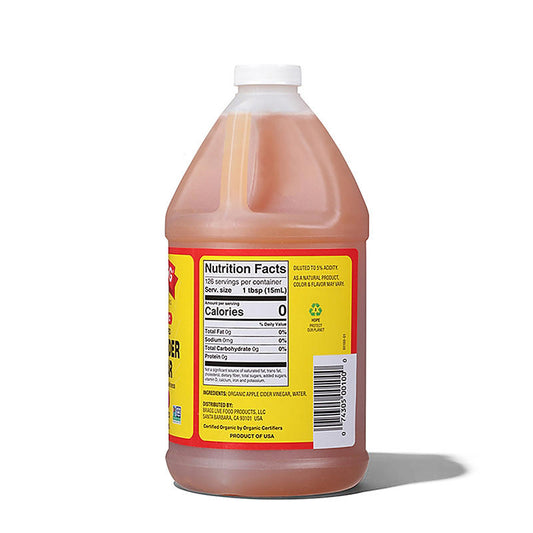 Bragg apple cider vinegar with Mother USDA organic