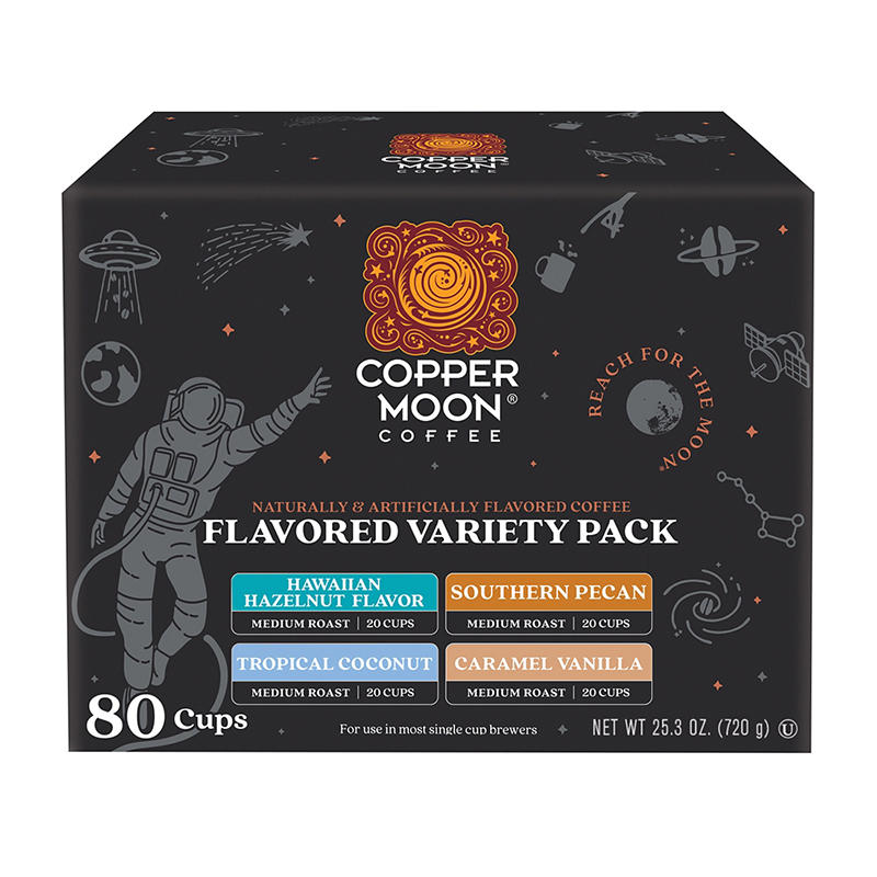 Copper Moon Coffee flavored K-Cup variety pack 80 count