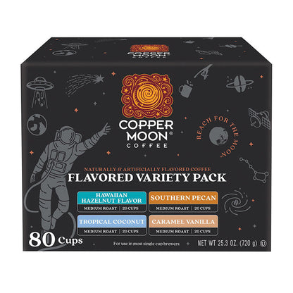 Copper Moon Coffee flavored K-Cup variety pack 80 count