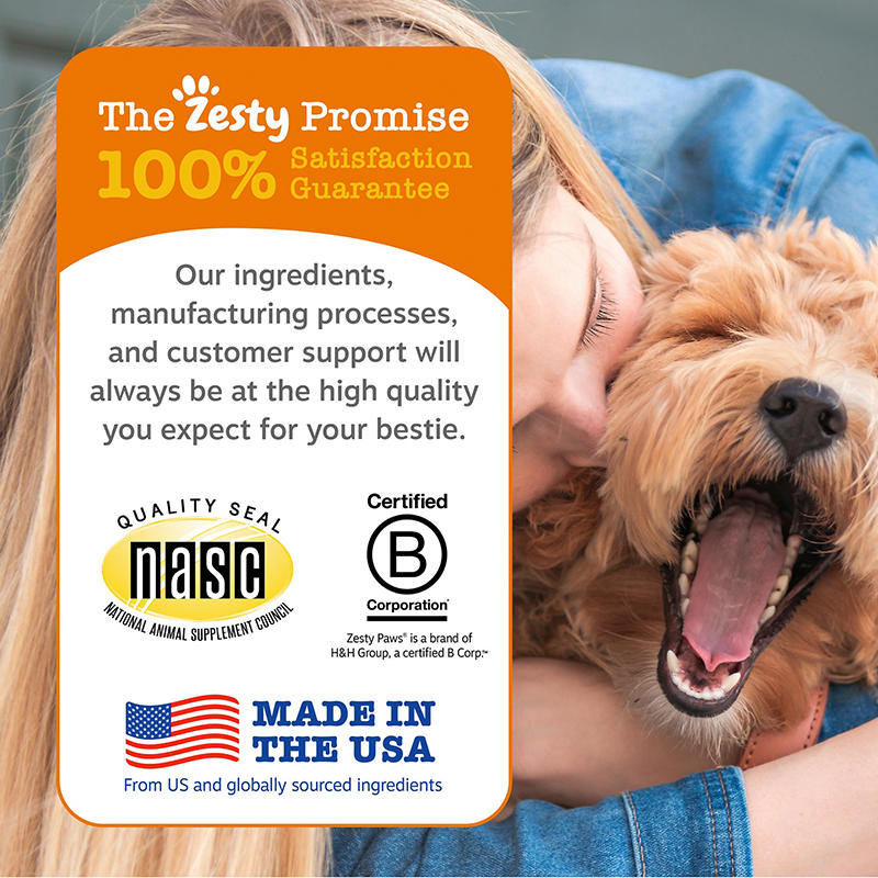 Zesty Paws 160 count dog wellness supplement
