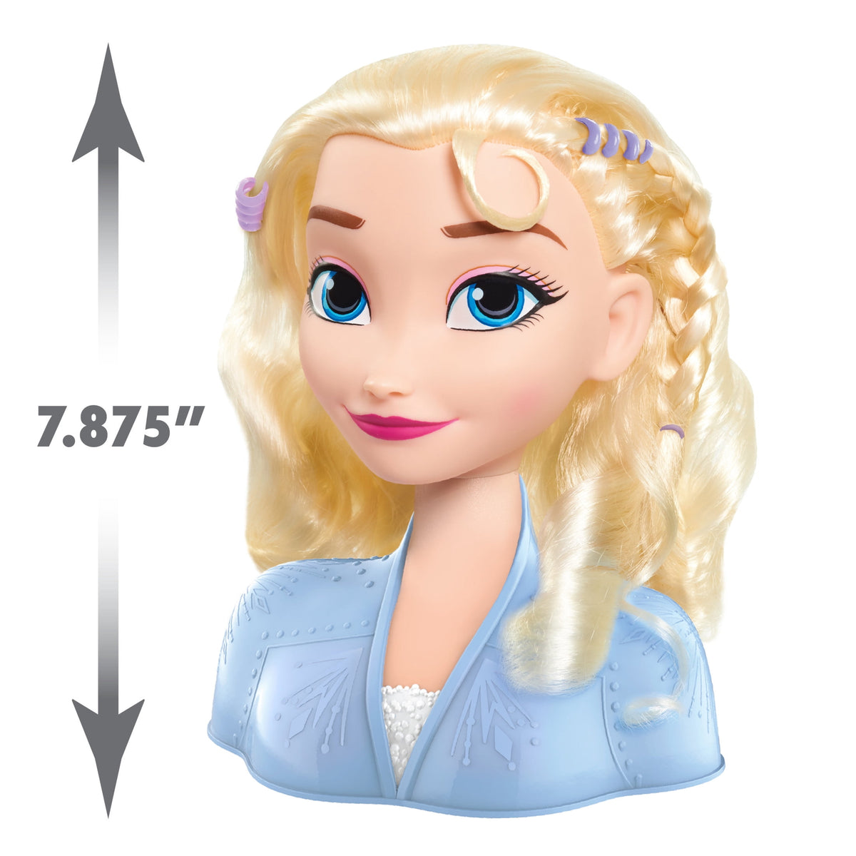 Frozen Elsa 17-piece hair styling play set