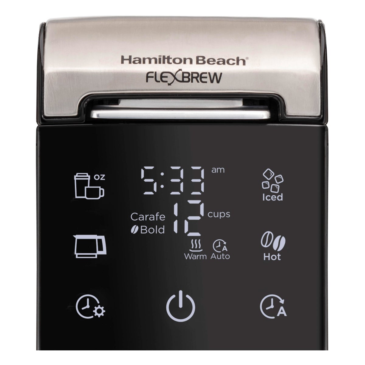 Hamilton Beach FlexBrew coffee maker countertop styling