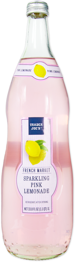 Trader Joe's French Market Sparkling Pink Lemonade beverage
