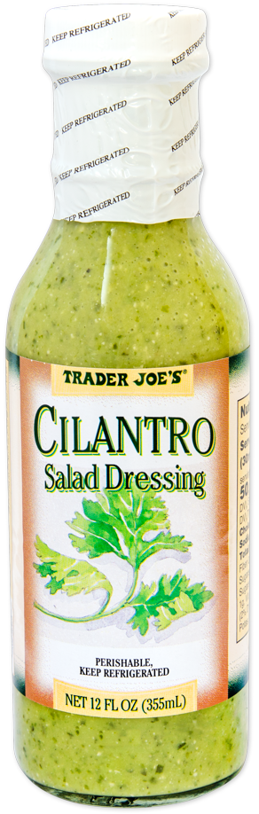 Trader Joe's Cilantro Salad Dressing bottle