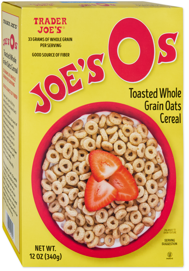 Trader Joe's Joe's Os Cereal box
