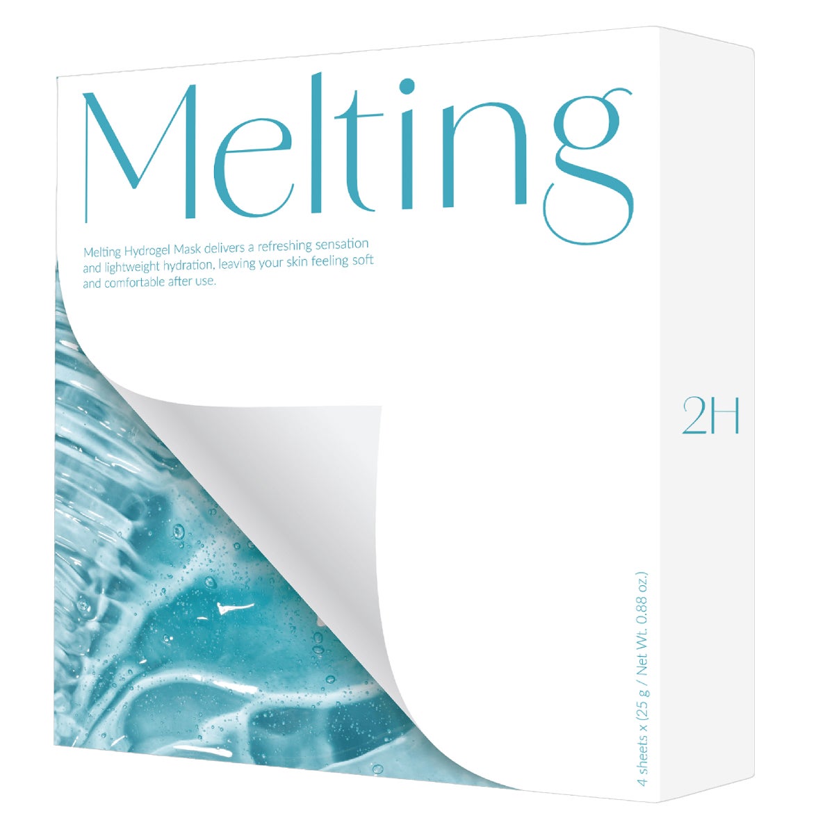 Cooling hydrogel collagen face masks by Rubelli