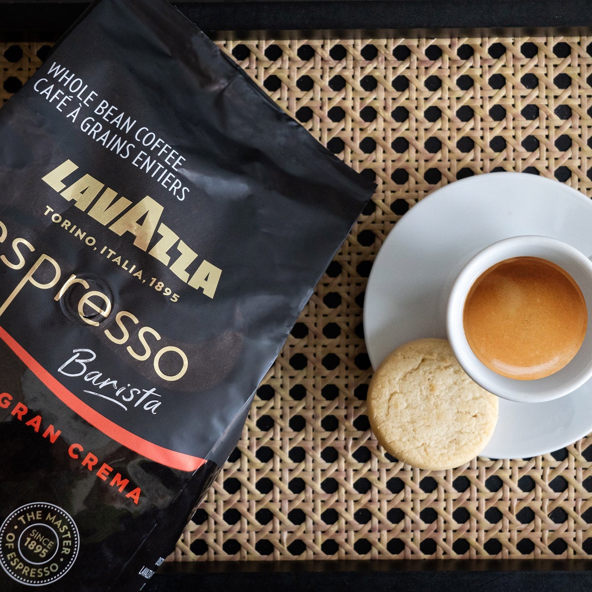 Lavazza Gran Crema aromatic full-bodied coffee beans