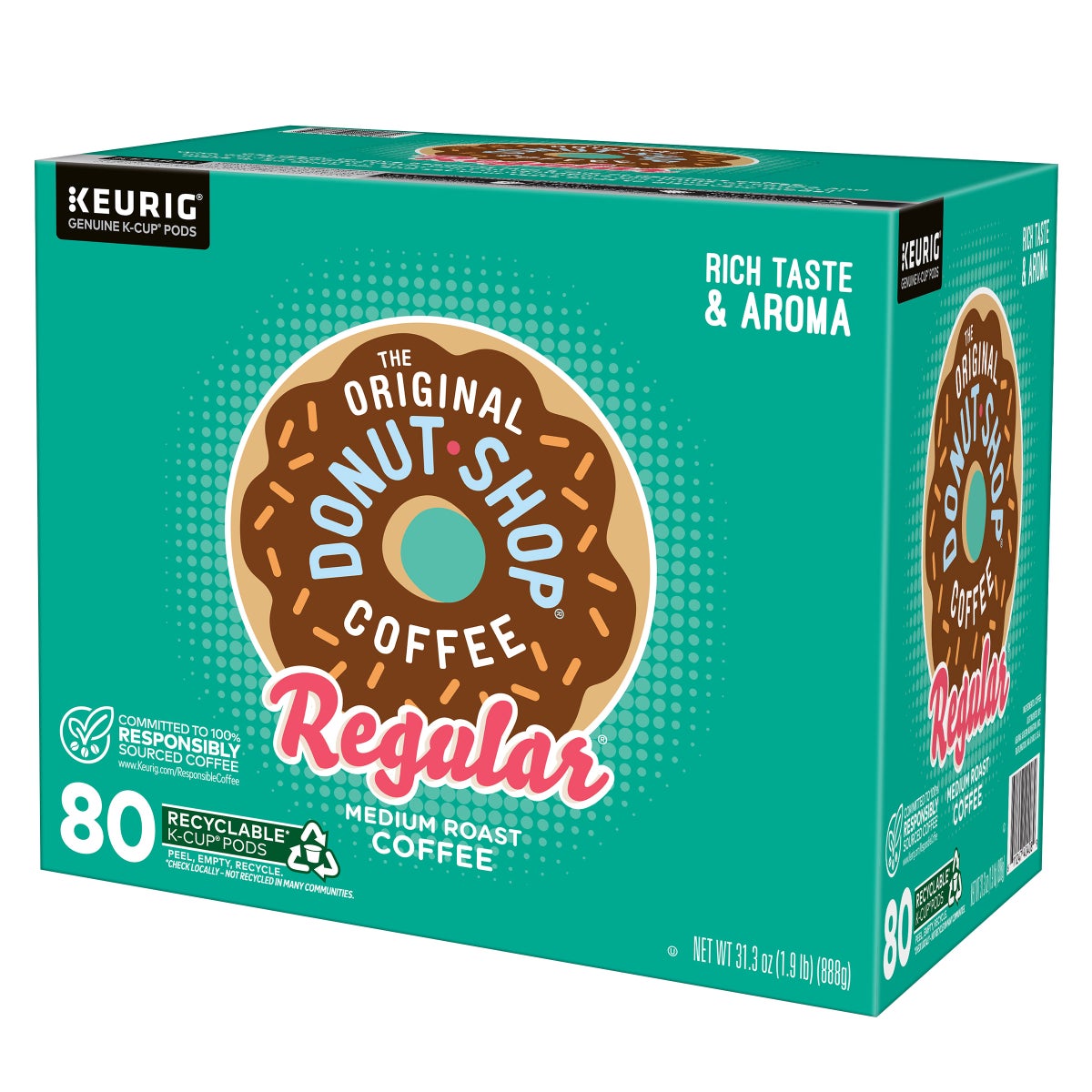 Single-serve coffee pods for Keurig brewers