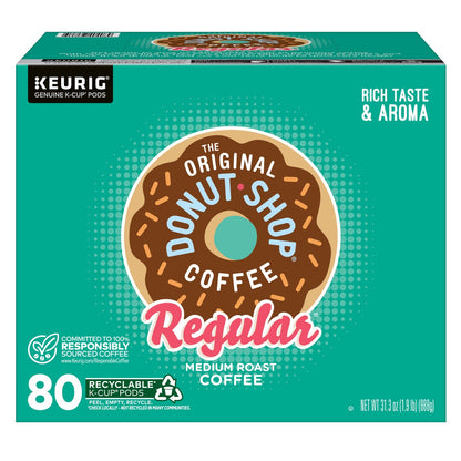 80-count coffee pod package for everyday brewing