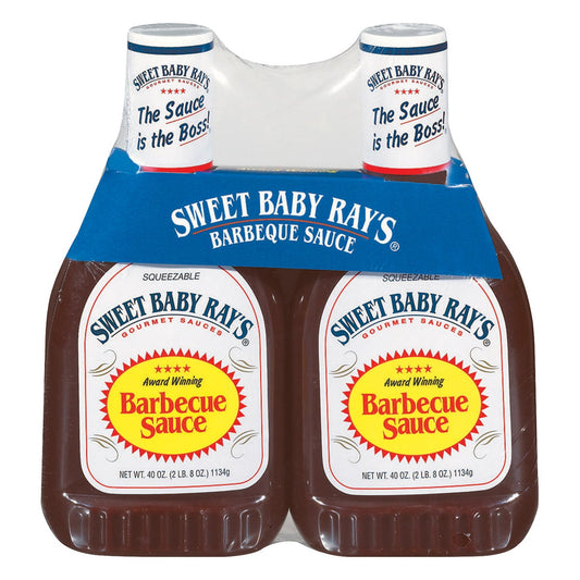Sweet Baby Ray's barbecue sauce 2-pack 40 oz bottles