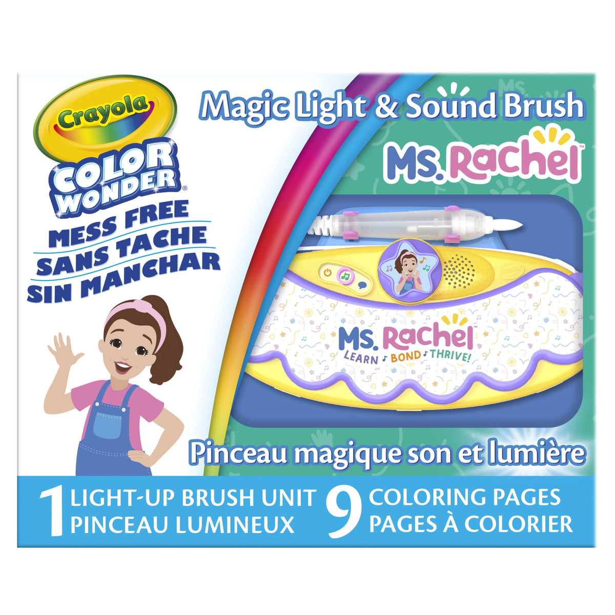 Ms. Rachel mess-free coloring activity set by Crayola