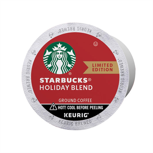 Starbucks medium roast holiday coffee pods pack