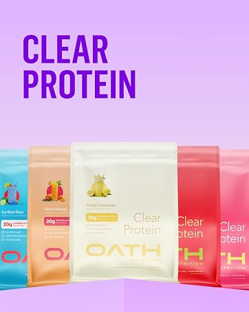 Sunrise Passion Punch protein powder label view