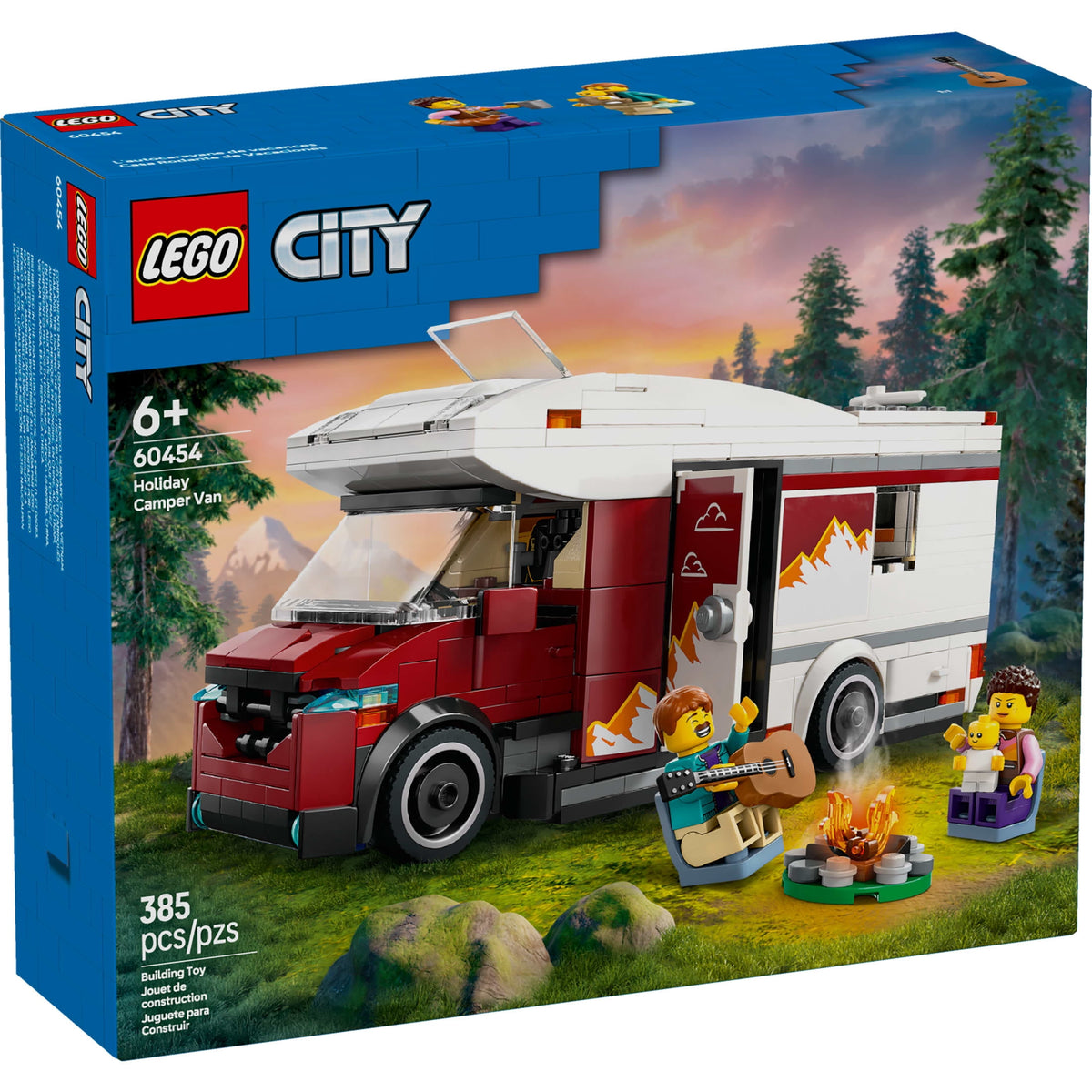 LEGO City camper van vacation toy for ages 6 and up