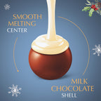 Lindt holiday hot cocoa chocolate gift bag