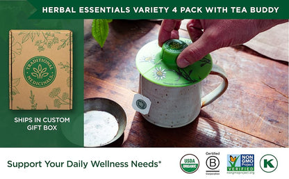 Visit the Traditional Medicinals Store — Traditional Medicinals Organic Spearmint, 16 Tea Bags - product image 96