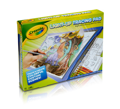 Blue Crayola tracing pad for beginner artists