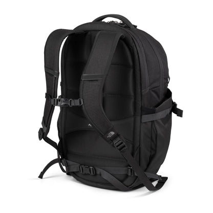 The North Face Recon backpack with bottle pocket and reflective detailing