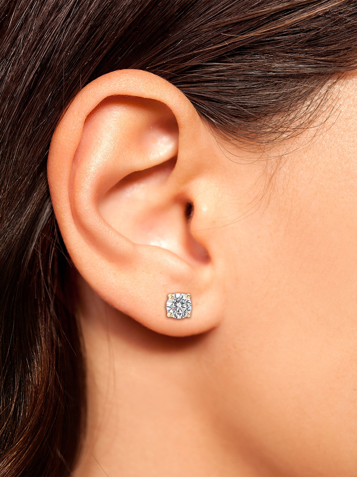 Believe by Brilliance four-pair earrings for everyday and occasion wear