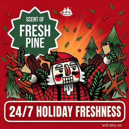 Lumbersnack body wash from the Old Spice Holidude Collection