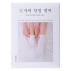 Rubelli five-toe foot socks package