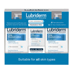 Lubriderm Daily Moisture Lotion 2-pack with travel size