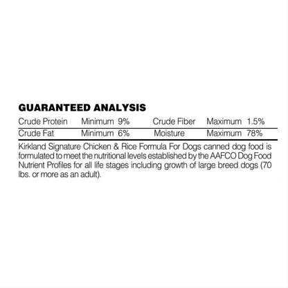 Bulk pack of Kirkland Signature dog food