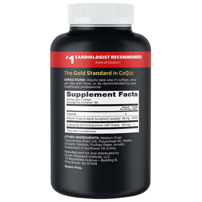 Qunol Ultra CoQ10 dietary supplement packaging